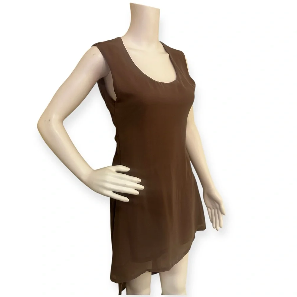 Chic Mauve Sleeveless Dress